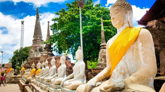 世界遺産アユタヤ観光_ワットヤイチャイモンコン